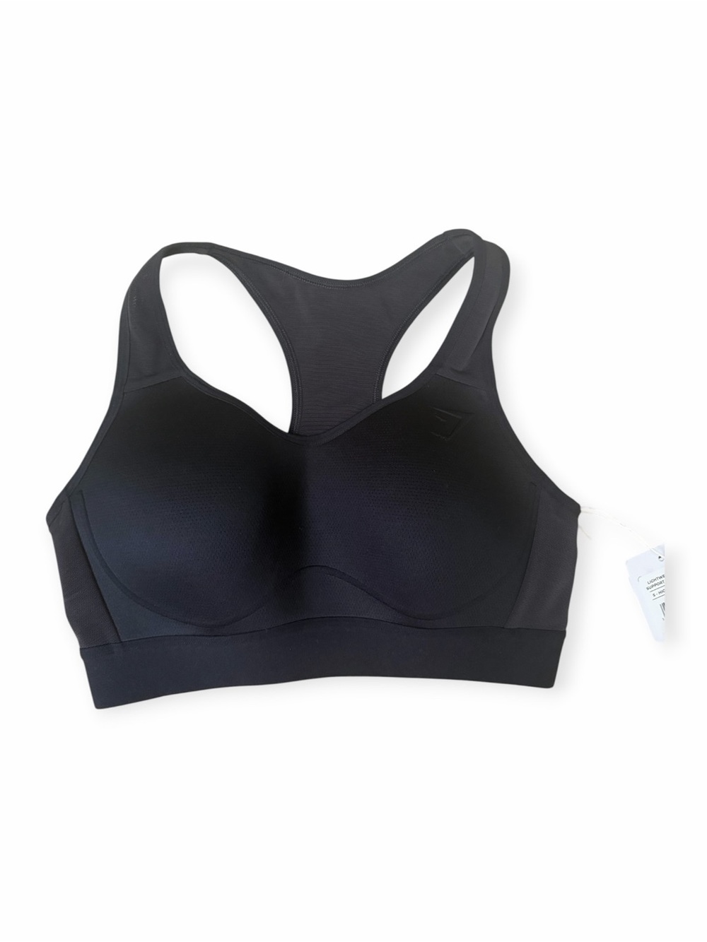 Gymshark Lightweight High Support Sports Bra Black Small NWT